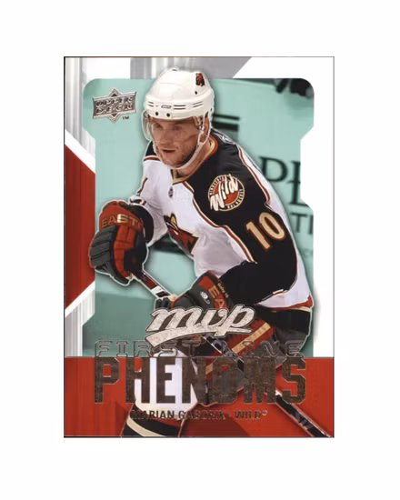 2008-09 Upper Deck MVP First Line Phenoms #FL2 Marian Gaborik (10-X128-NHLWILD)