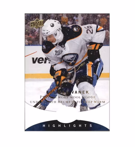 2008-09 Upper Deck Winter Classic #WC6 Thomas Vanek (20-X192-SABRES)