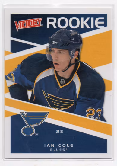 2010-11 Upper Deck Victory #303 Ian Cole RC (10-X300-BLUES) (3)