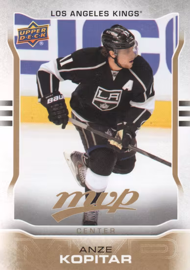 2014-15 Upper Deck MVP #255 Anze Kopitar SP (15-X118-NHLKINGS)