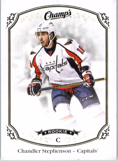 2015-16 Upper Deck Champ's #161 Chandler Stephenson RC (15-X2-CAPITALS)