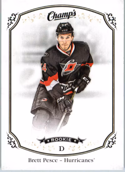2015-16 Upper Deck Champ's #174 Brett Pesce RC (12-X126-HURRICANES)