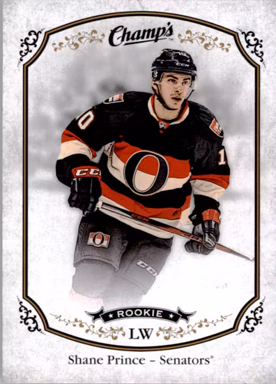 2015-16 Upper Deck Champ's #180 Shane Prince RC (12-X32-SENATORS)