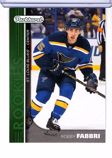 2015-16 Upper Deck Parkhurst Rookies #PR8 Robby Fabbri (15-X36-BLUES)