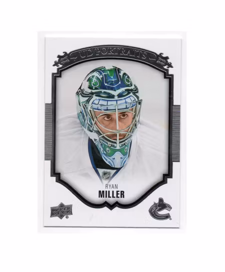 2015-16 Upper Deck UD Portraits #P9 Ryan Miller (10-X194-CANUCKS)