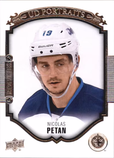 2015-16 Upper Deck UD Portraits #P106 Nicolas Petan (10-X148-RC-NHLJETS)
