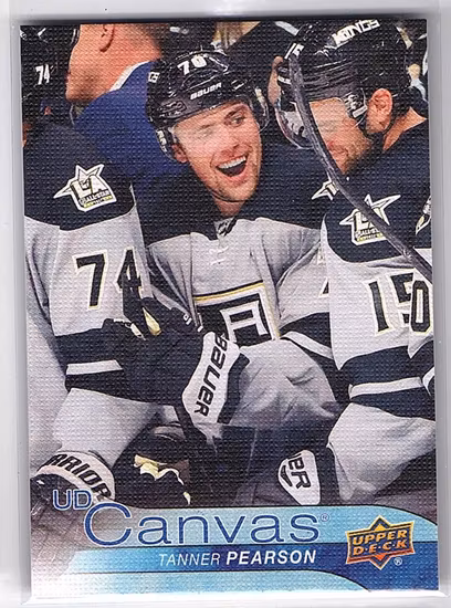 2016-17 Upper Deck Canvas #C156 Tanner Pearson (10-X48-NHLKINGS)