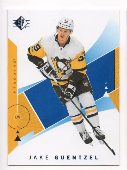 2018-19 SP Blue #46 Jake Guentzel (10-X328-PENGUINS)