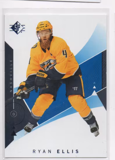 2018-19 SP Blue #86 Ryan Ellis (10-X324-PREDATORS)