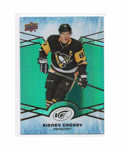 2018-19 Upper Deck Ice Green #16 Sidney Crosby (40-X209-PENGUINS)