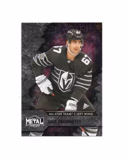2020-21 Metal Universe #197 Max Pacioretty AS (10-X270-GOLDENKNIGHTS)