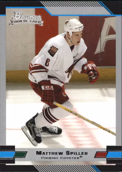 2003-04 Bowman #122 Matthew Spiller RC (10-400x4-COYOTES)