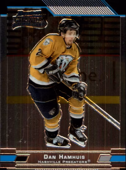 2003-04 Bowman Chrome #118 Dan Hamhuis RC (10-397x4-PREDATORS)