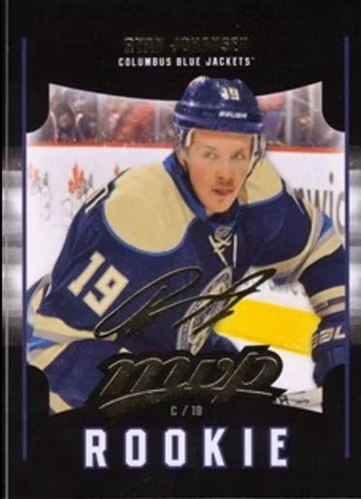 2011-12 Upper Deck MVP #126 Ryan Johansen RC (30-402x7-BLUEJACKETS)