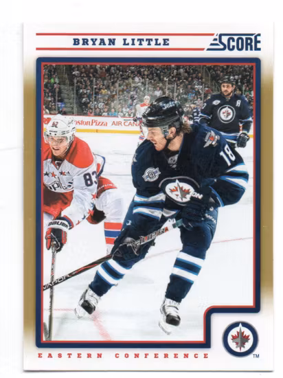 2012-13 Score Gold Rush #485 Bryan Little (10-429x3-NHLJETS)