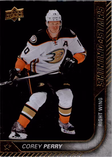 2015-16 Upper Deck Shining Stars #SS32 Corey Perry (12-365x3-DUCKS)