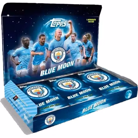 2024-25 Topps Manchester City Blue Moon (Hobby Pack)