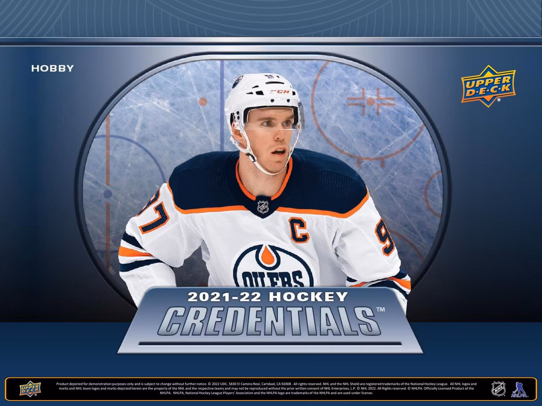2021-22 Upper Deck Credentials (Hobby Box) *BF2025*