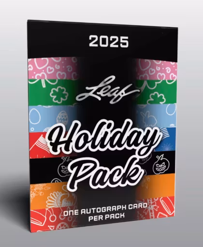 2025 Leaf Holiday Pack (Sealed Pack) ** MERRY X-MAS SPECIAL *
