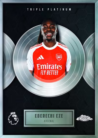 2025-26 Topps Chrome Premier League (Plåtlåda/Tin)