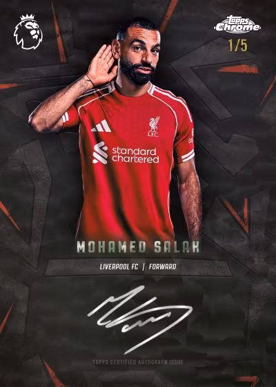 2025-26 Topps Chrome Premier League (Plåtlåda/Tin)