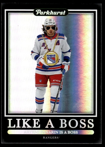 2023-24 Parkhurst Like a Boss #LB25 Trevor Zegras (VV7-NHLDUCKS)