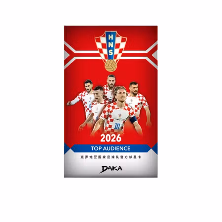 Kopia 2025-26 DAKA Croatia National Team Top Audience (6-Pack Booster Box)