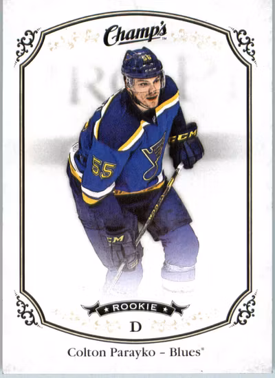 2015-16 Upper Deck Champ's #173 Colton Parayko RC (25-A7-BLUES)