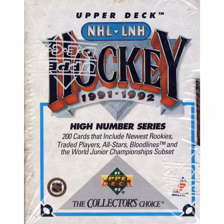 1991-92 Upper Deck High Series (Löspaket)