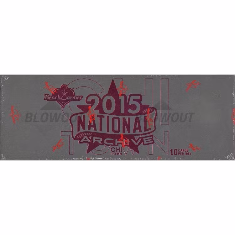2015 Benchwarmer National Archives Trading Cards (Hobby Box)