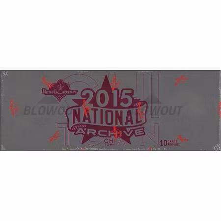 2015 Benchwarmer National Archives Trading Cards (Hobby Box)