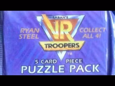 1995 SABAN's VR Troopers Puzzle Pack (Löspaket)