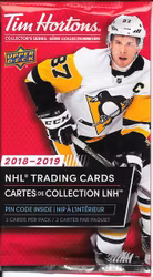 2018-19 Upper Deck Tim Horton's (Löspaket)