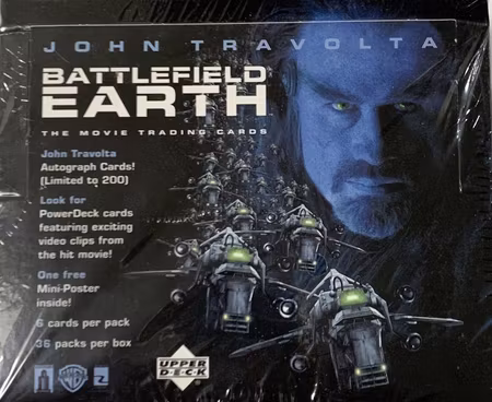 2000 Upper Deck Battlefield Earth Movie Trading Card Box