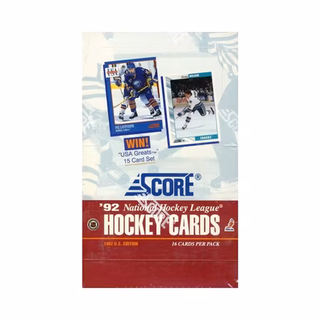 1992-93 Score Hockey (US Edition Box)