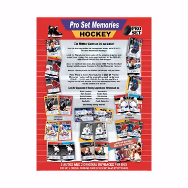 2020-21 Pro Set Memories (Hobby Box)