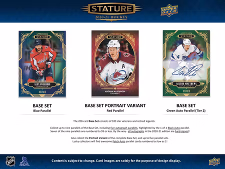 2020-21 Upper Deck Stature (Hobby Box)