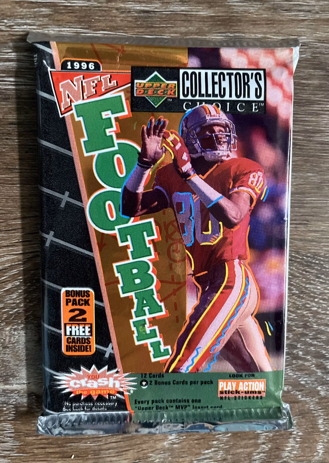 1996 Upper Deck Collector's Choice NFL Football (Series 2) (Löspaket)