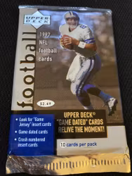 1997 Upper Deck NFL Football (Löspaket)