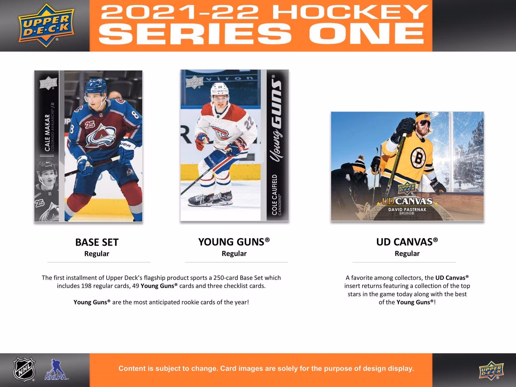 2021-22 Upper Deck Series 1 (Retail Tin/Plåtlåda)