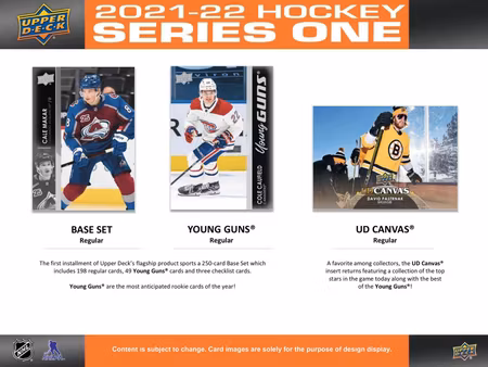 2021-22 Upper Deck Series 1 (Blaster Box)