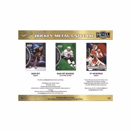 2021-22 Skybox Metal Universe (Hobby Box)