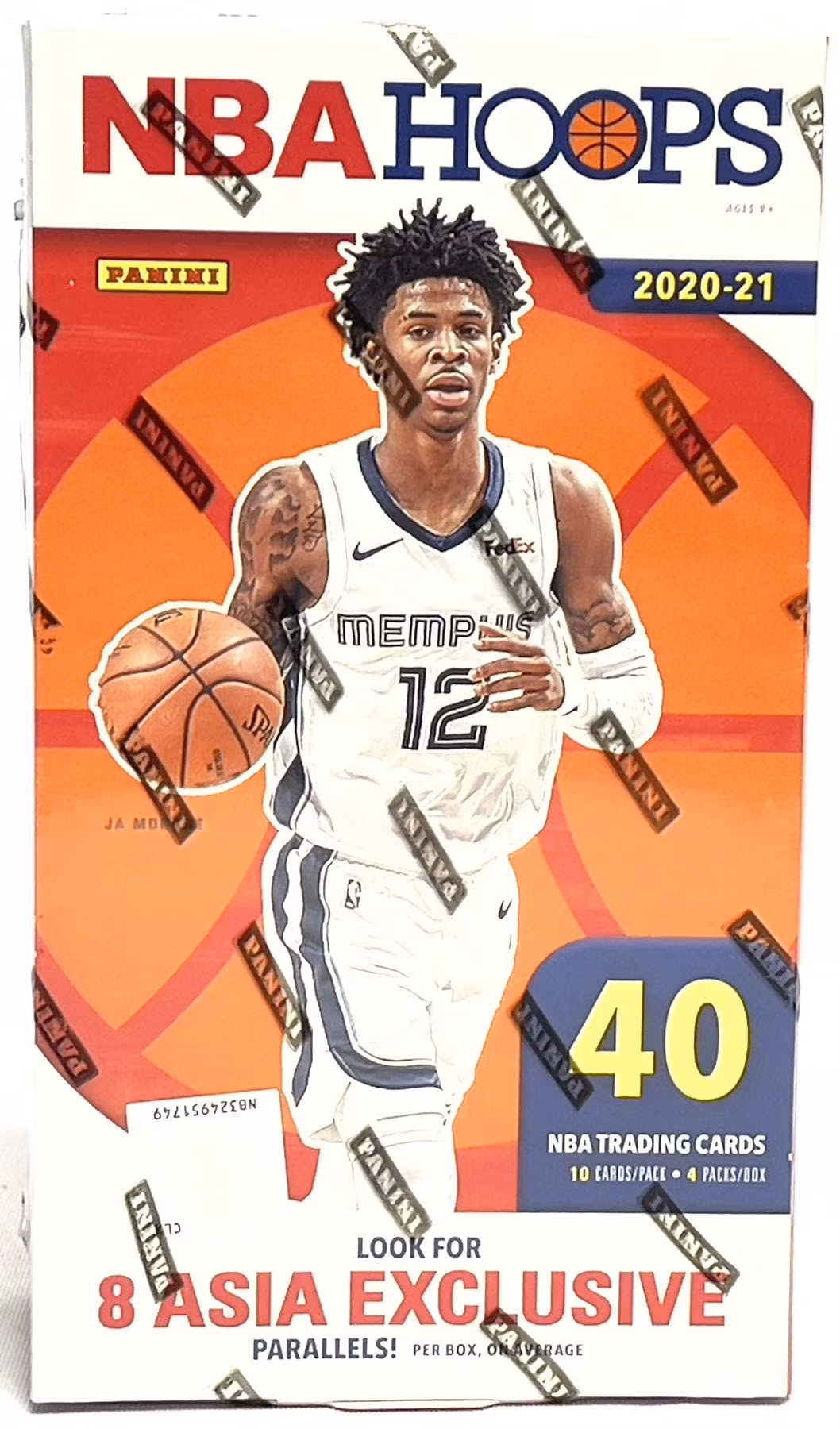 2020-21 Panini NBA Hoops Basketball Asia (Hel Box)