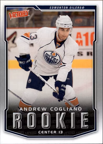 2007-08 Upper Deck Victory #296 Andrew Cogliano RC (10-X270-OILERS)