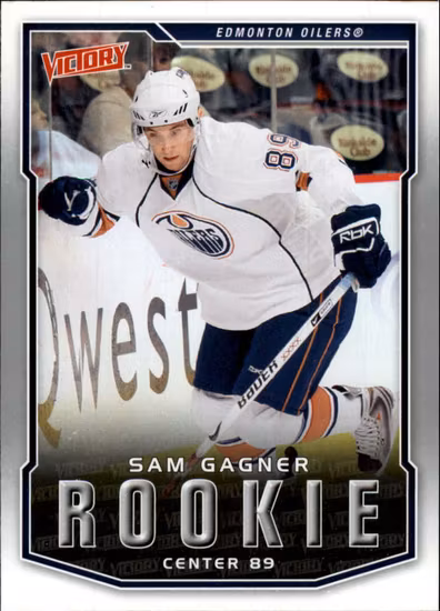 2007-08 Upper Deck Victory #338 Sam Gagner RC (12-D10-OILERS)