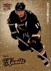 2008-09 Ultra Gold Medallion #107 Chris Kunitz (10-C2-DUCKS)