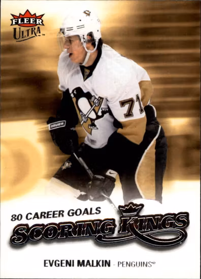 2008-09 Ultra Scoring Kings #SK11 Evgeni Malkin (20-X47-PENGUINS)