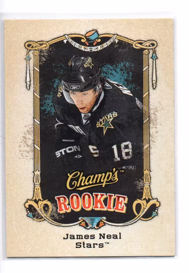 2008-09 Upper Deck Champ's #169 James Neal RC (40-X282-NHLSTARS)
