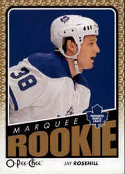 2009-10 O-Pee-Chee #778 Jay Rosehill RC (10-X277-MAPLE LEAFS)