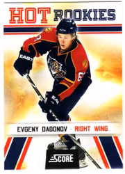2010-11 Score #509 Evgeny Dadonov HR RC (10-X269-NHLPANTHERS)